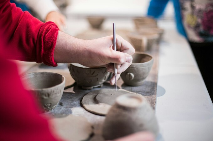 Botanical Clay Sculpture